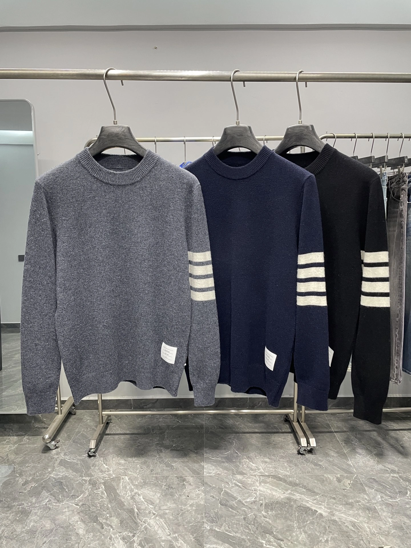 wg.luxury-- 2row95 wool cashmere 3colour item: E-F000J1331-3